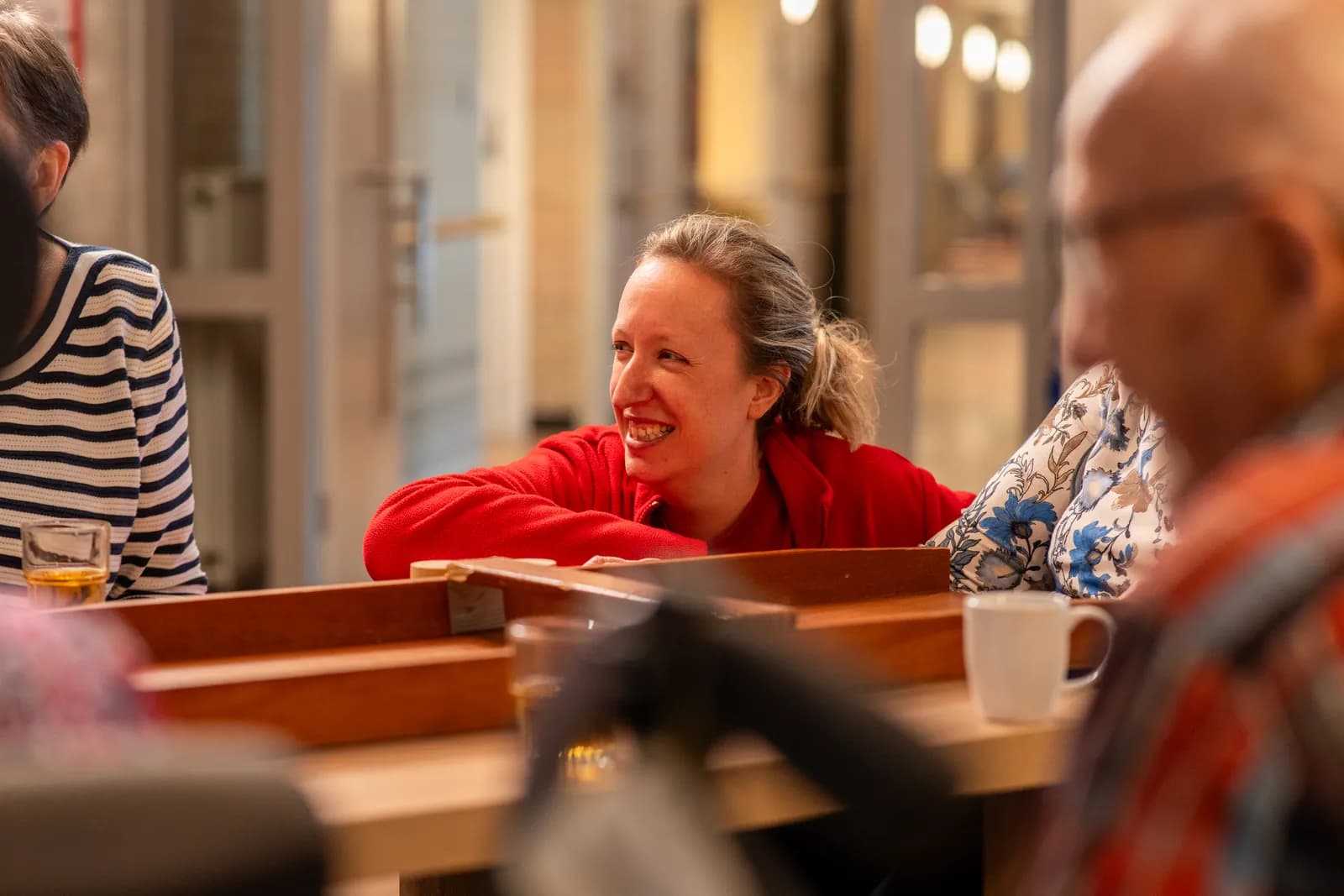 Verpleegkundig een een sjoelbak