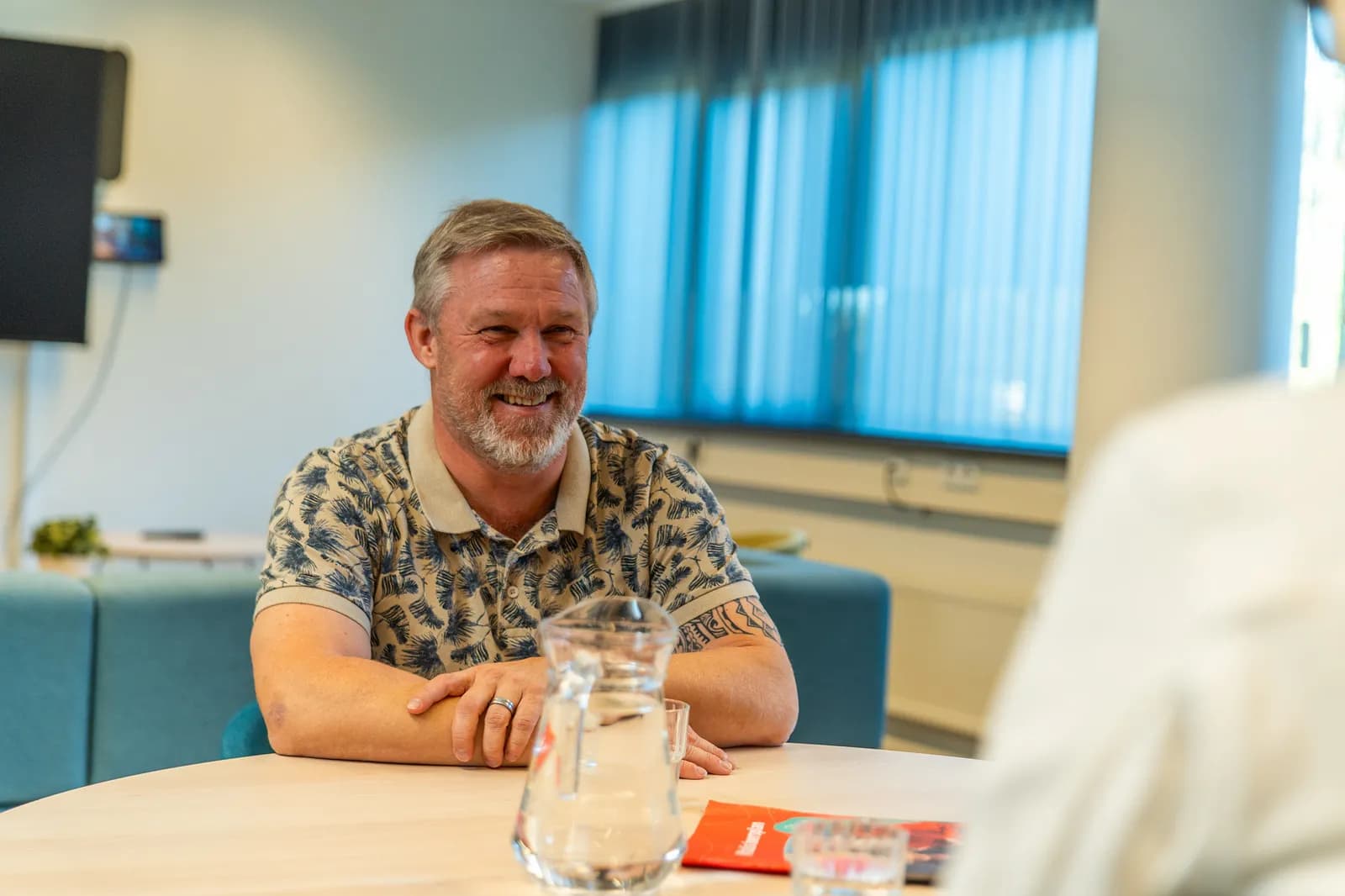 Medewerker van Vitalis kantoor