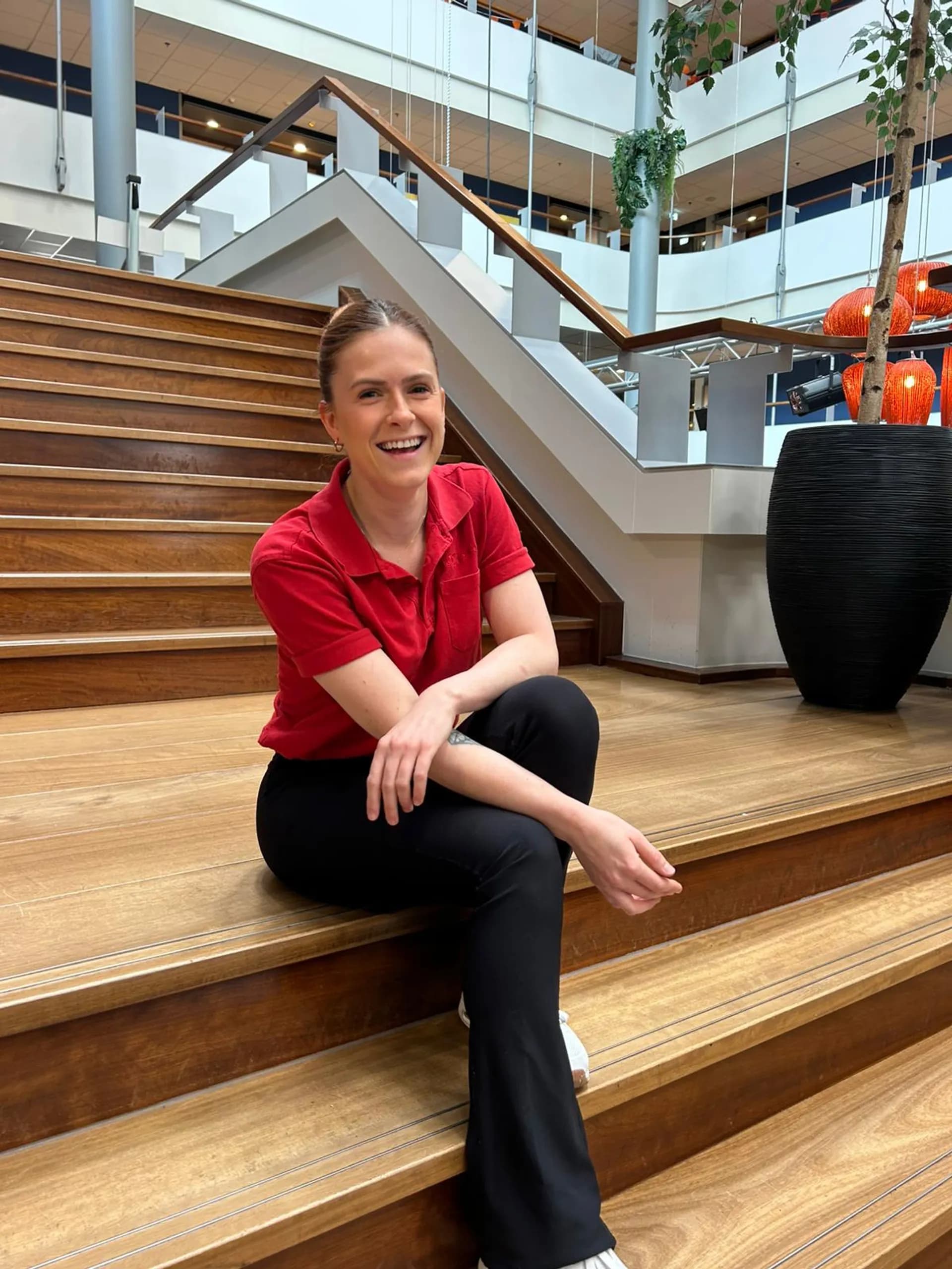 Dirkje, leerling verpleegkunde bij VItalis